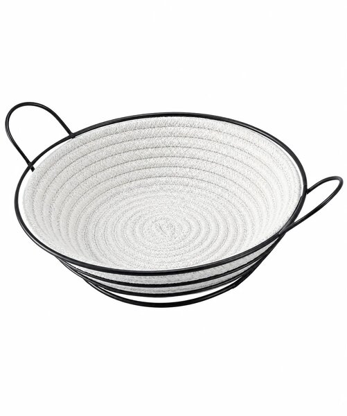Round Roti Basket – Rope Weave