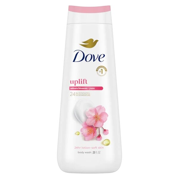 Dove - Uplift Sakura Blossom & Yuzu Body Wash - 20 Fl Oz (591ml)