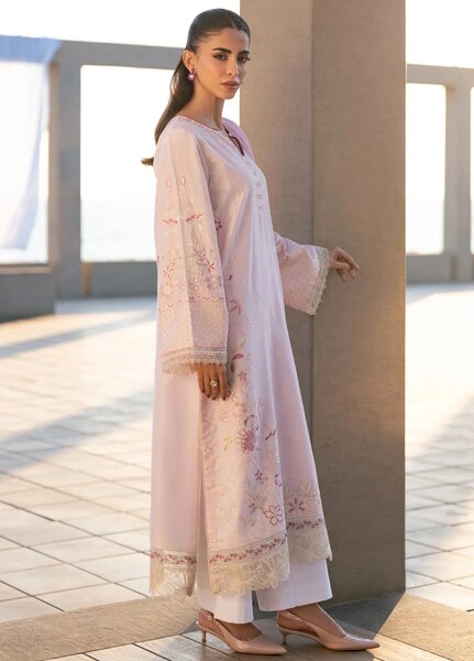 Layana by Xenia Formals Unstitched Embroidered Lawn 3 Piece Suit XE26ULL D-3 Giti - Summer Collection