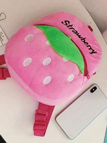 Shein - Cartoon Plush Backpack