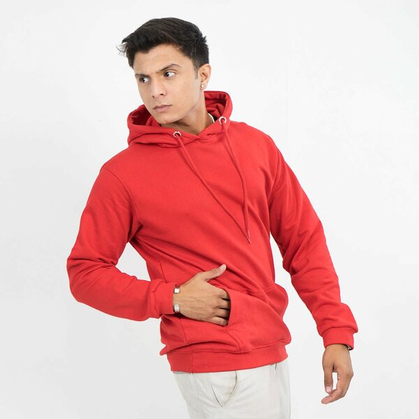VYBE - Basics - Kangaroo Hoodie - Red
