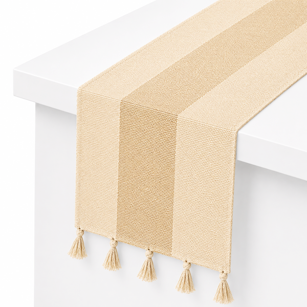 Natural Weave Table Runner – 14 x 45 Inches
