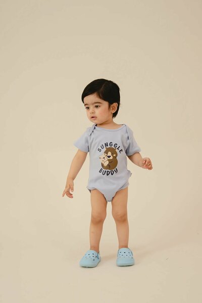 Boys Ocean Buddy Romper Set (Pack of 2)
