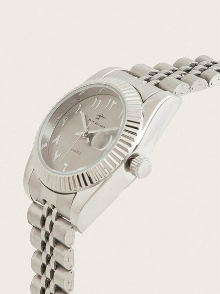 Shein - 1pc Ladies' Classic Quartz Wristwatch, Perfect For Everyday Wear And Gift