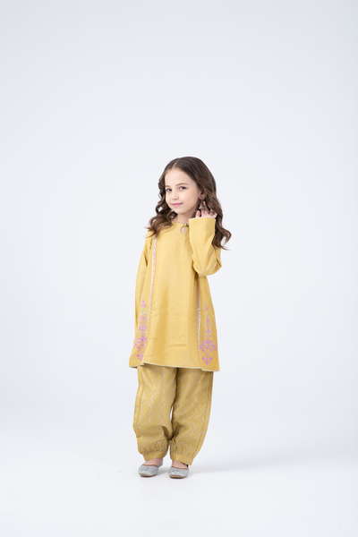 Royal Gold Fancy Suit - 2pc