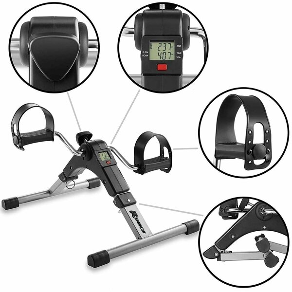 Home.Co - Arms & Leg Pedal Exerciser With Digital Meter