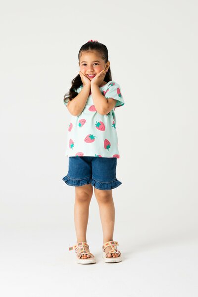 Girls Strawberry Pop Tee