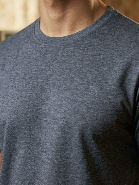 Charcoal Basic T-Shirt (TEE-515)
