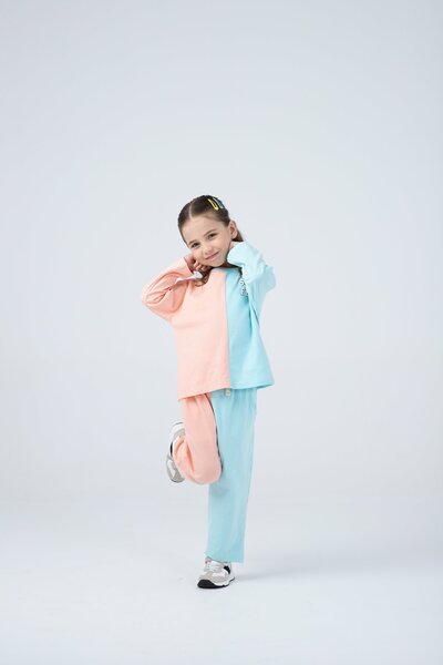 Half N Half Jersey Co-ord Set