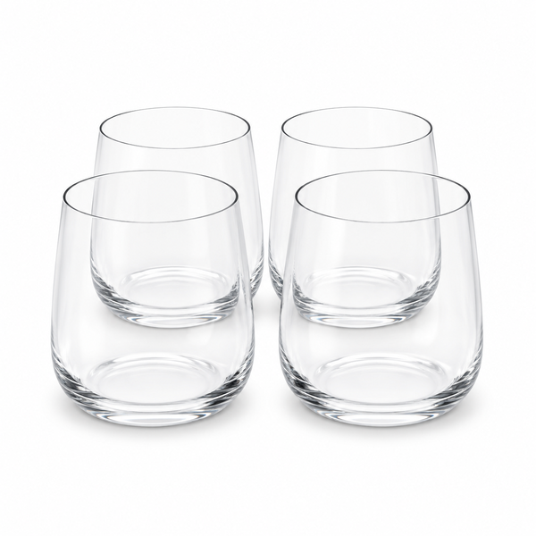 4 Pcs Clear Glass Set – 420ml