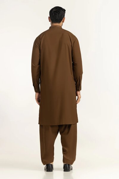 Regular Fit Embroidered Suits