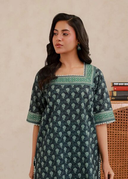 Zellbury Unstitched Printed Lawn 2 Piece Suit ZB26UC WUS26X20998 - Casual Collection