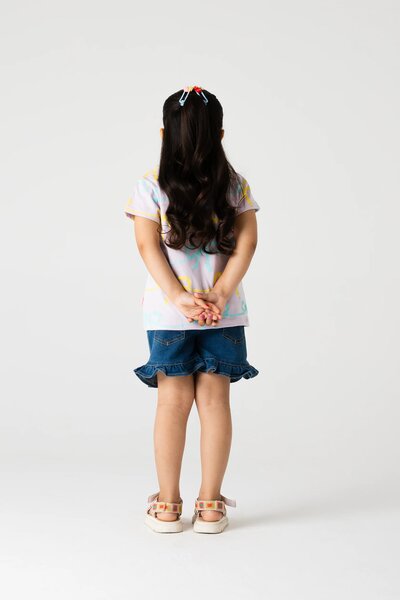 Girls Lilac Ribbon Lane T-shirt