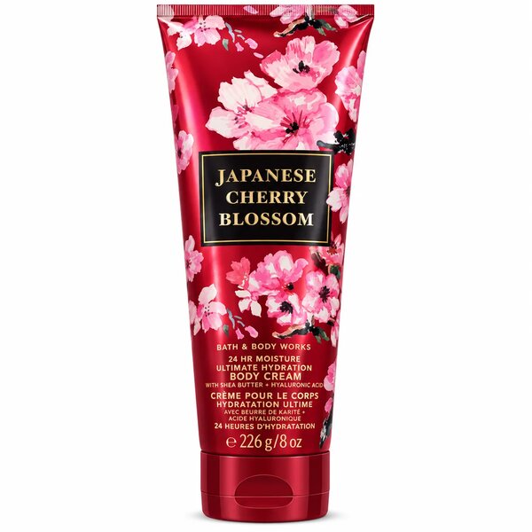 Bath & Body Works - Ultimate Hydration Body Cream - Japanese Cherry Blossom 226g