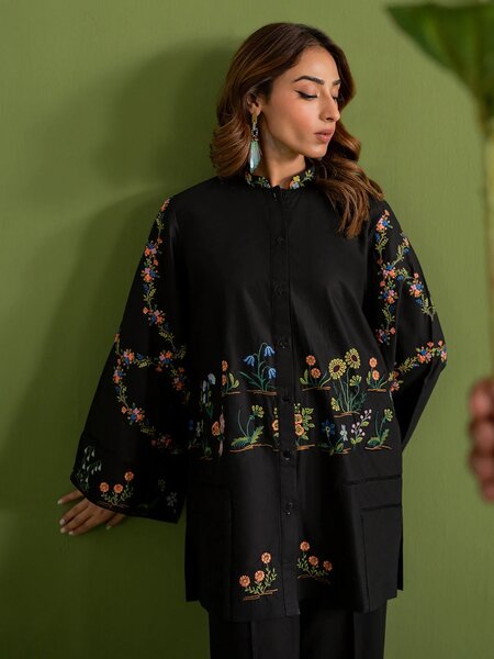 NOIR- SLD12-25- 2Pc Embroidered Set