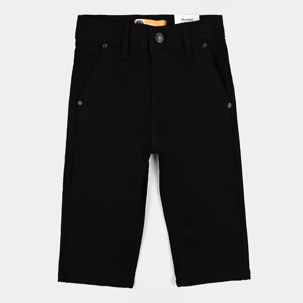 Boys Denim Rigid Pan - BLACK