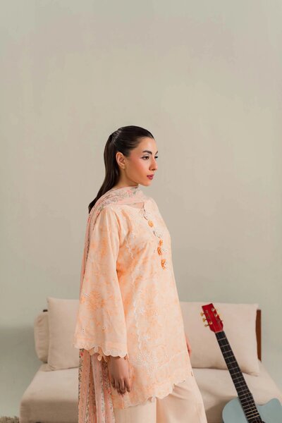 Nectar - 3Pc Printkari Suit