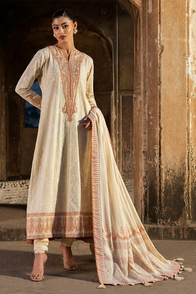 Mitti ki Khusboo by Gul Ahmed Unstitched Embroidered Lawn 3 Piece Suit GA26UMK DN-62038 - Summer Collection