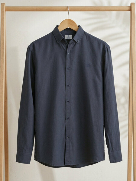 Dark Grey Oxford Shirt (CSB-318)