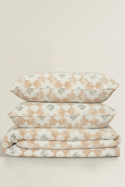 Tone Pixel Quilt Cover Set