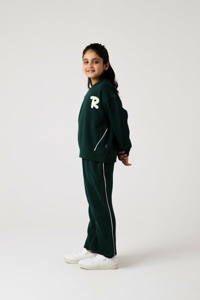 Girls Signature Evergreen Fleece Co-ord Set