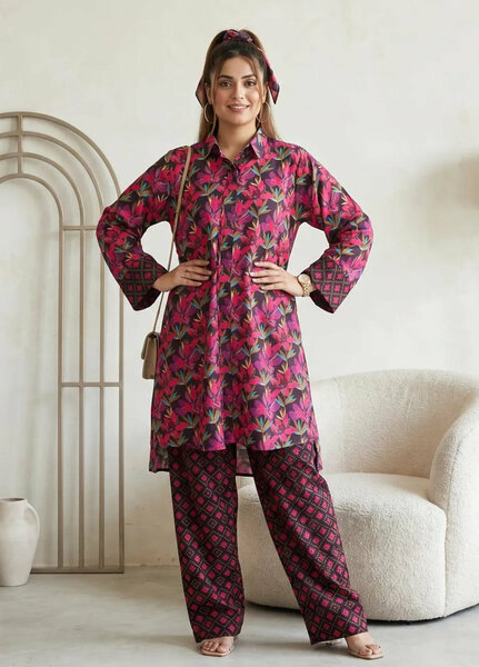 Salitex Women RTW Printed Georgette 2 Piece Suit SS26L2PBC0576 Casual Collection