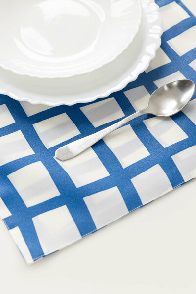 Blue Print Place mat