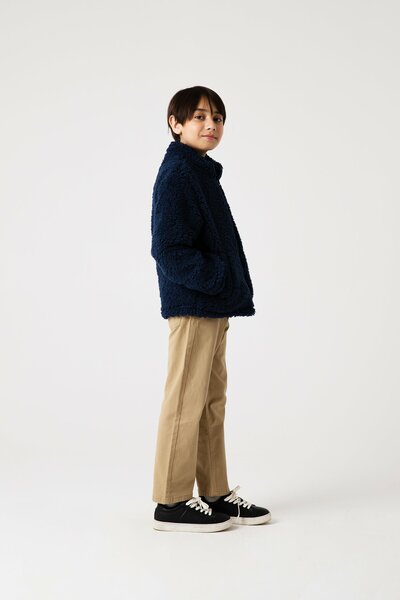 Boys Navy Summit Sherpa Jacket