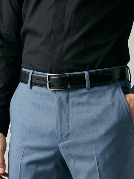 Brown & Black Reversible Belt (BELT-986)