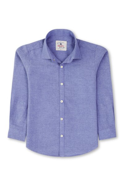 Classic Blue Long Sleeve Shirt