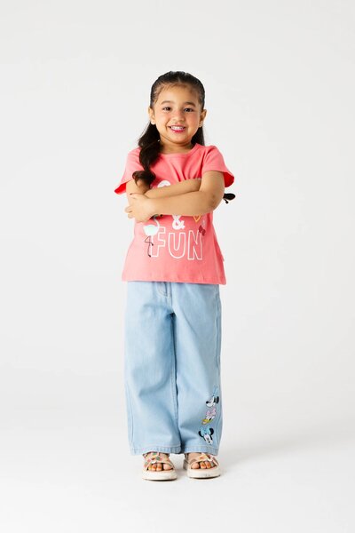 Girls Sunbeam Flamingo T-shirt