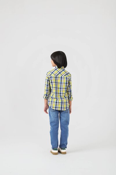 Sunny Plaid Cotton Shirt