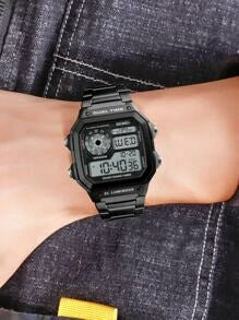 Shein - SKMEI Men Alarm Clock Stopwatch Water Resistant Electronic Watch