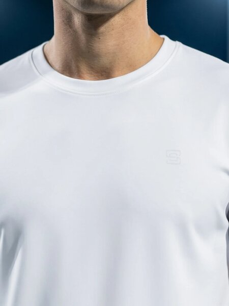 White Stretchable T-Shirt (TEE-488)