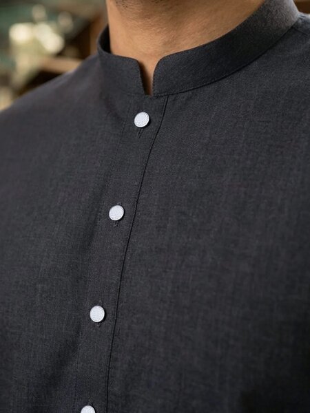Dark Grey Designer Kurta Shalwar (SK-733)