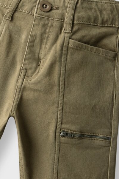 Boys Smart Khaki Twill Shorts