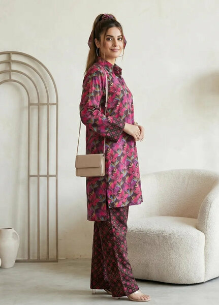 Salitex Women RTW Printed Georgette 2 Piece Suit SS26L2PBC0576 Casual Collection