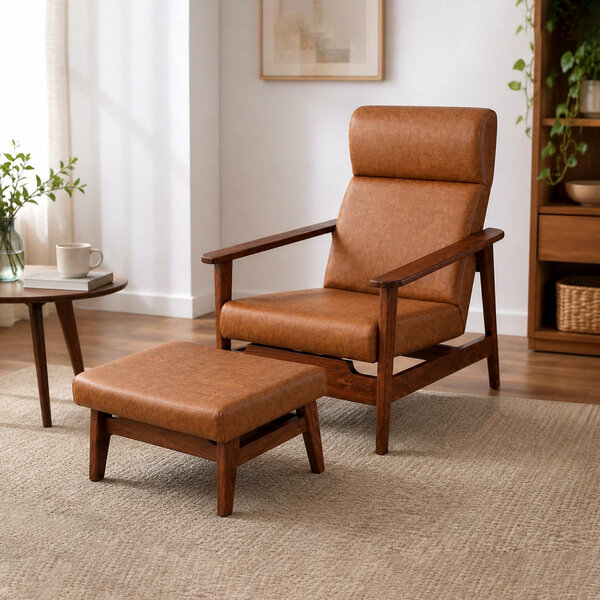 Elan Lounge Chair with Puff