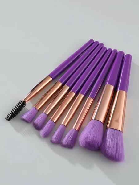 Shein - 8 Piece Makeup Brush Set