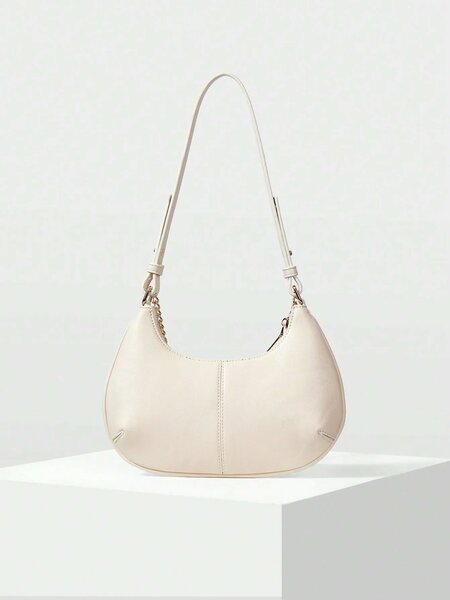 Shein - Motf Women Shoulder Bag Retro - Beige