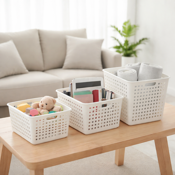 Assorted color Imperial Multi Purpose Basket – Small / Medium / Large Plastic Storage Organizer
