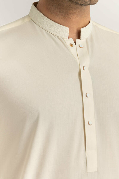 Regular Fit Embroidered Suits