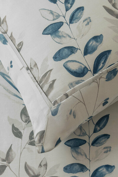 Leaf Imprint T-200 Quilt Cover Set