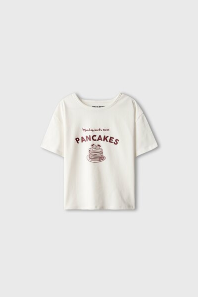 Girls Pancake Poetry Drop Tee