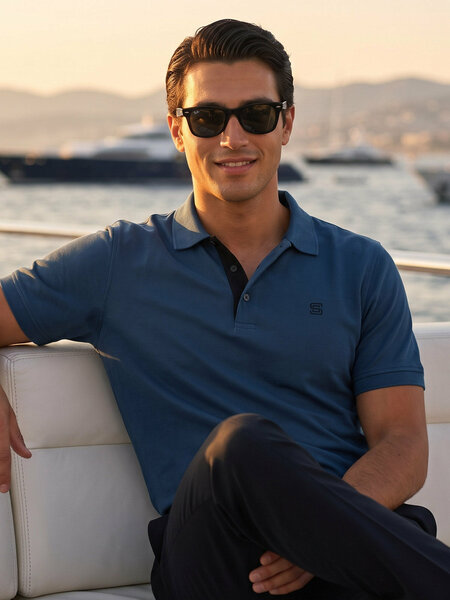 Poseidon Designer Polo T-Shirt (POLO-1234)