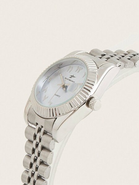 Shein - 1Pc Ladies' Classic Quartz Wristwatch Suitable For Daily Wear And Gift Giving