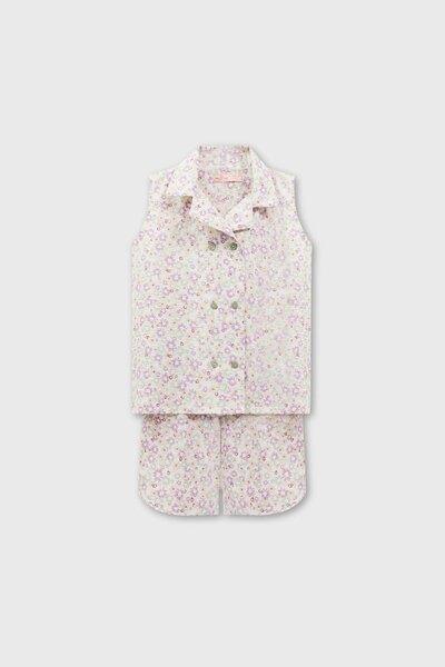 Girls Floral Breeze Cotton Co-Ord Set