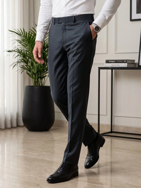 Dark Green Executive Formal Dress Pant (FDT-454)