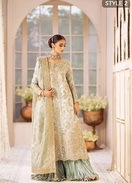 Aik Atelier Embroidered Tissue Suits Unstitched 3 Piece AIK25EF Vl2 Look 03 - Formals Collection