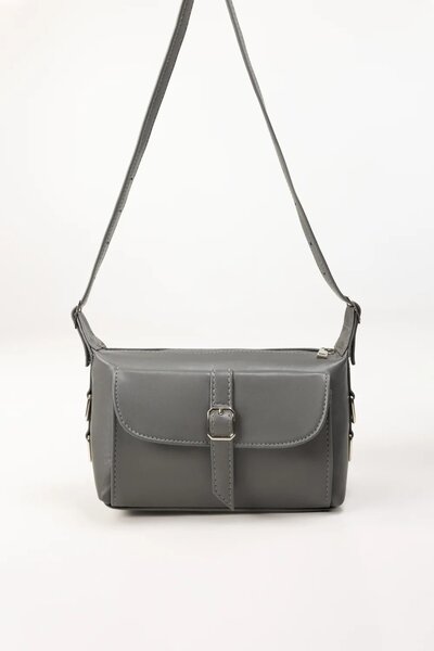 Grey Cross Body Bag
